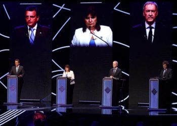 Candidatos presidenciales de Argentina protagonizan debate candente previo a las elecciones