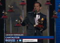 Cantautor guatemalteco gana Latin Grammy