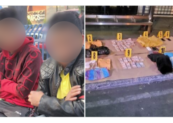 Capturan a dos jóvenes por llevar más de Q. 200,000 sin justa procedencia