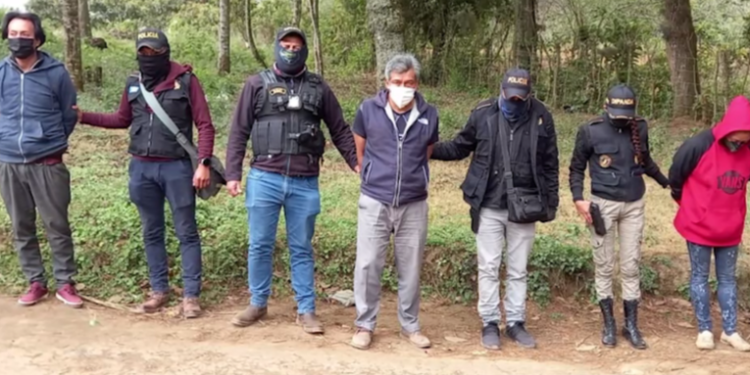 Capturan a extorsionistas en San Pedro Sacatepéquez
