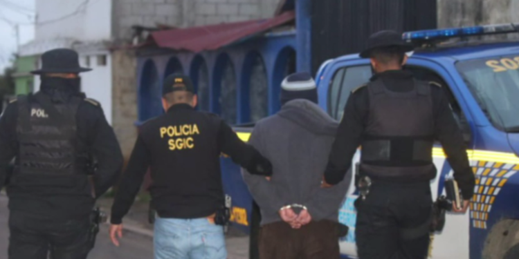 Capturan a presunto líder de la mara Salvatrucha por el delito de extorsión