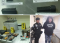 Capturan a una mujer Estadounidense que transportaba armas, municiones y armas blancas