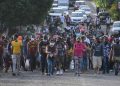 Caravana que arrancó en la frontera de Guatemala es detenida