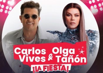 Carlos Vives y Olga Tañón llevarán su talento a Guatemala en un inolvidable concierto