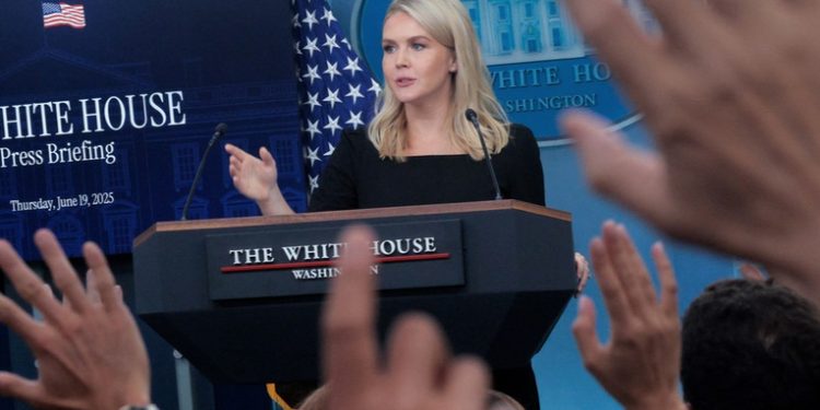 Casa Blanca: Trump busca la paz a través de la fuerza en Irán