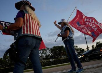 Casa Blanca vigila de cerca la posibilidad de violencia en marchas pro Trump