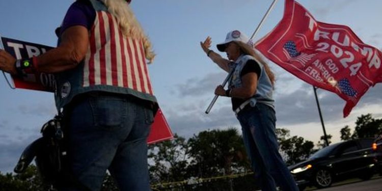 Casa Blanca vigila de cerca la posibilidad de violencia en marchas pro Trump