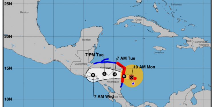 Categorí­a 5, la clasificación más peligrosa es alcanzada por Iota
