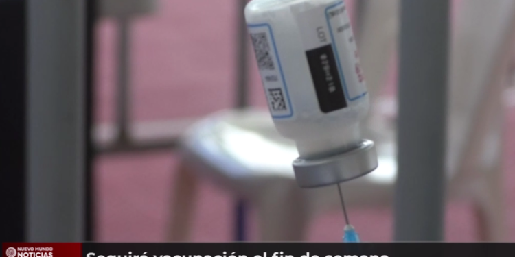 Centros comerciales e instalaciones militares seguirán vacunando este fin de semana