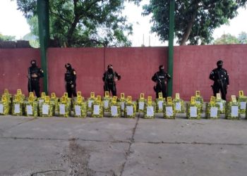 Cerca de cuatro toneladas de cocaí­na han sido incautadas en una semana por las fuerzas de seguridad
