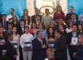 Ceremonia de entrega de becas en el palacio nacional de la cultura beneficia a estudiantes guatemaltecos