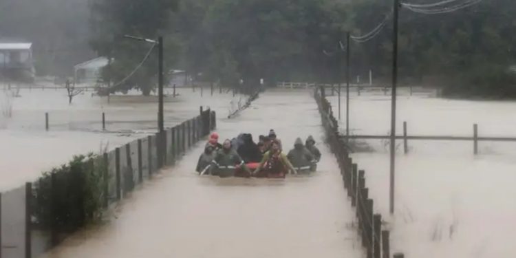 Chile: miles de damnificados y 1 muerto por intensas lluvias