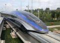 China estrena su nuevo tren tipo maglev capaz de alcanzar 600 kilómetros por hora