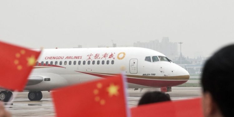 China prueba aviones con biocombustible de aceite usado