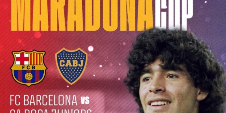 Choque de titanes en honor a Maradona: Barcelona contra Boca Juniors