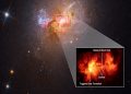 Cientí­ficos descubren un agujero negro que está creando estrellas en vez de engullirlas