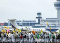 Cientos de detenidos tras protesta en Aeropuerto de ímsterdam