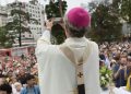 Cientos rezan por el papa Francisco en Argentina