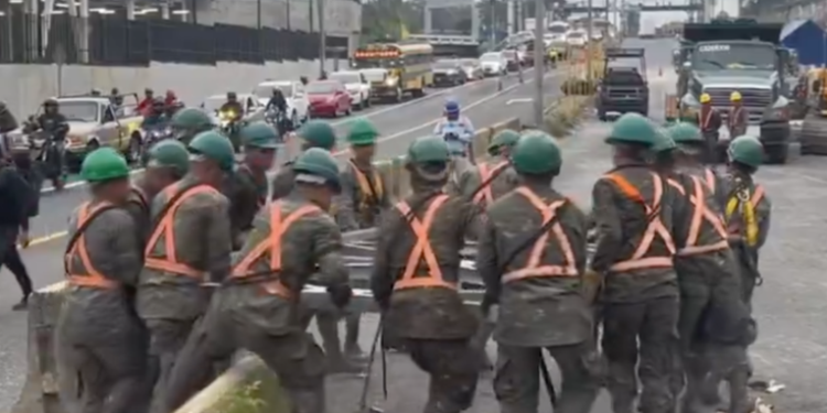 Cierre total en kilómetro 17.5 de la ruta al Pacífico causa congestionamiento masivo