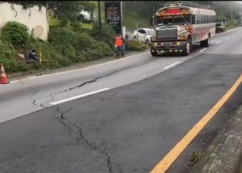 Cierre vial en el kilómetro 11.5 de la ruta a El Salvador inicia este sábado por obras de construcción