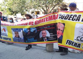Codeca realiza manifestaciones en la capital