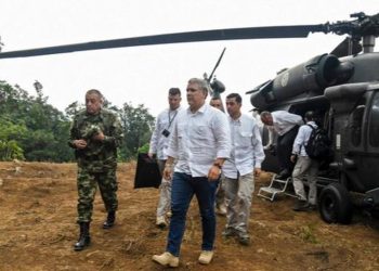 Colombia: ofrecen millonaria recompensa por atacantes de helicóptero presidencial