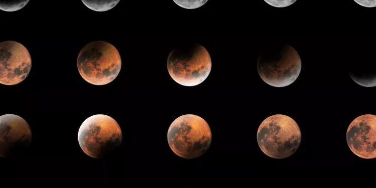 Comenzó la (trifecta lunar) Superluna, eclipse y luna de sangre