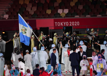 Comienza el sueño del oro Olí­mpico para los guatemaltecos que desfilaron en la ceremonia de inauguración.