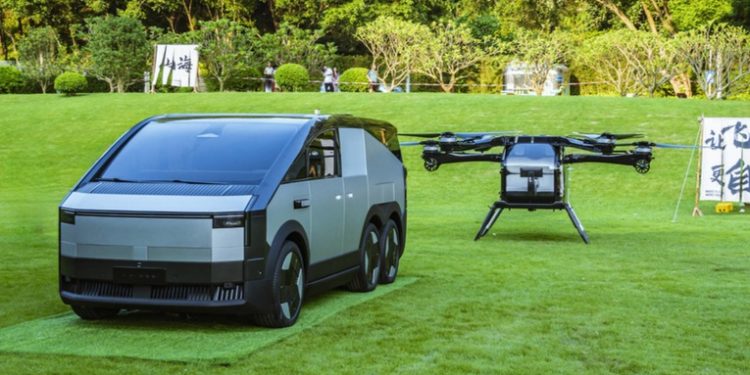 Comienza en China la construcción de la primera fábrica de coches voladores del mundo