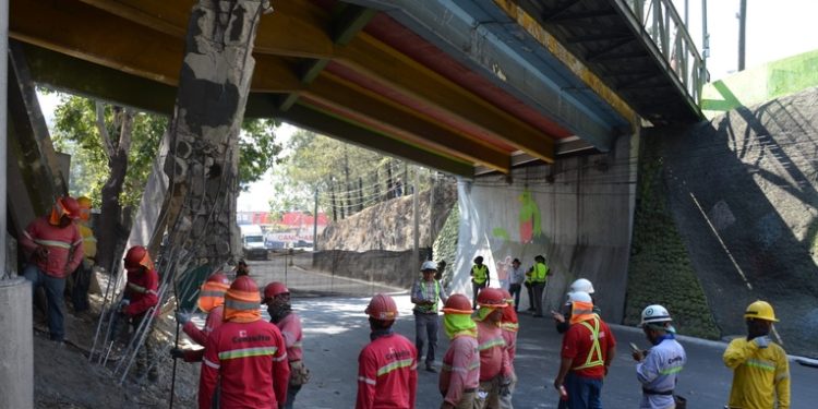 Comuna capitalina cede terrenos municipales para construir el puente Adolfo Mijangos López