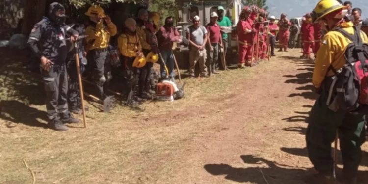 Comuna de Antigua y CONAP habilitan centros de acopio para apoyar a brigadistas en incendio del volcán de Agua