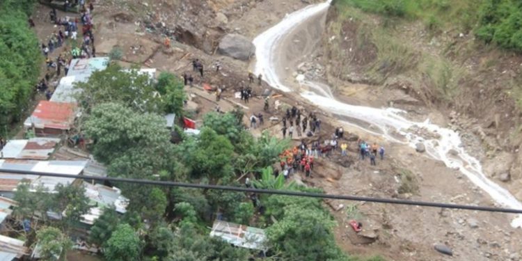 Concluyen las operaciones de búsqueda en asentamiento