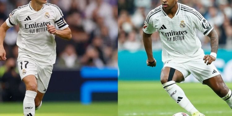 Confirmadas las lesiones musculares de los madridistas Lucas Vázquez y Rodrygo