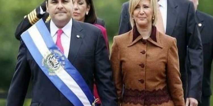 Confirman condena para ex primera dama de El Salvador