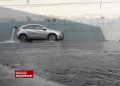 Congestionamientos en la capital debido a lluvias y vehículos averiados