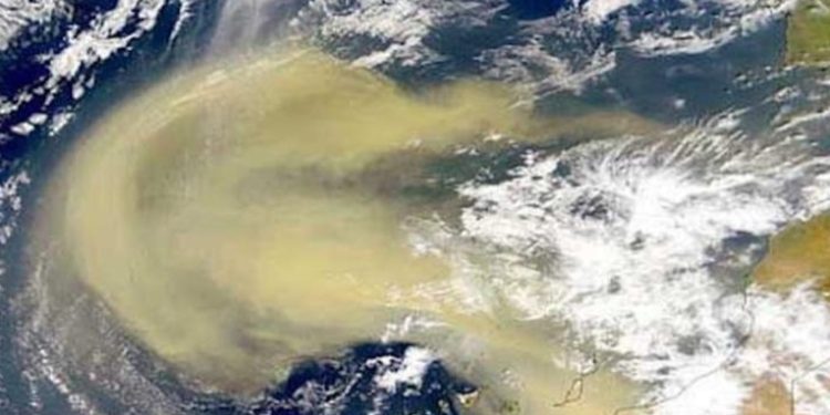 Conred alerta sobre la llegada de polvo del Sahara a Guatemala