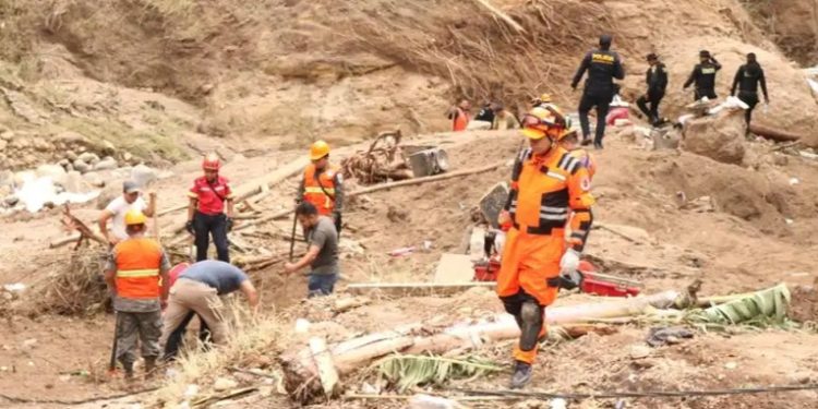 CONRED confirma seis víctimas fatales en la tragedia del asentamiento Dios es Fiel