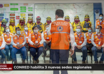 CONRED habilita 3 nuevas sedes regionales