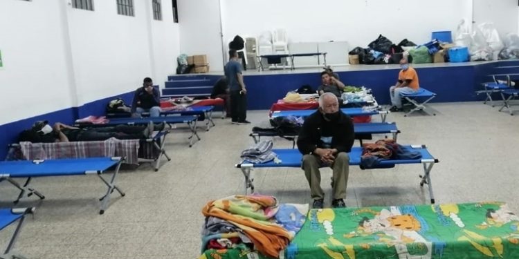 Conred habilita seis albergues ante el descenso de temperaturas en el país