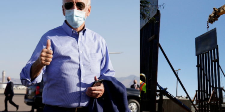 ¿Construir el muro, Joe? La administración de Biden puede reanudar la construcción del muro fronterizo de Trump, dicen los medios