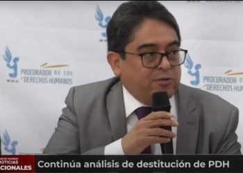 Continúa análisis de la destitución de Jordán Rodas como PDH