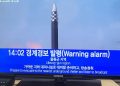 Corea del Norte lanza un misil balístico al mar de Japón