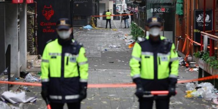 Corea del sur: primeros arrestos por avalancha humana en Seúl