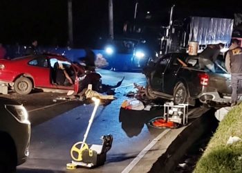 Cuatro personas fallecidas en accidente vial en Zunil, Quetzaltenango