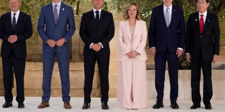 Cumbre del G7, centrada en ayuda a Ucrania con fondos rusos