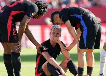 Dani Olmo de 4 a 5 semanas de baja por una lesión en el bíceps femoral