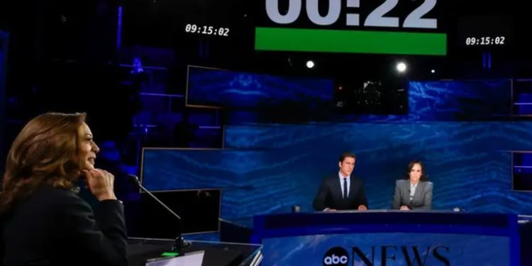 Debate Harris-Trump fue visto por 67,1 millones de personas