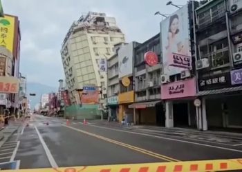 Decenas de sismos sacuden la costa este de Taiwán