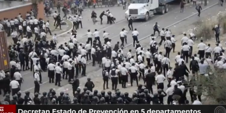 Decretan Estado de Prevención en 5 departamentos