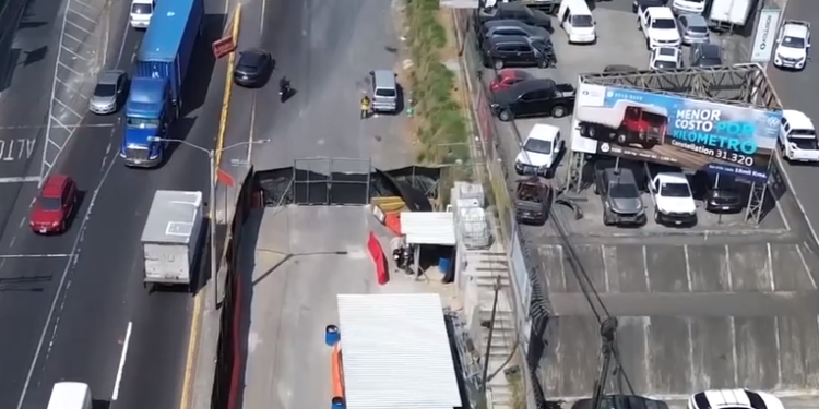 Del km 13 al 15 de la ruta al Pacífico habrá restricciones por daños en el asfalto